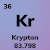 Krypton 36